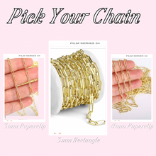 Load image into Gallery viewer, Pick Your Chain Necklace