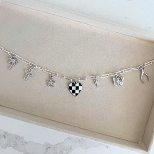 Wishbone Charm Necklace