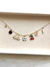 Load image into Gallery viewer, Happy Sports Charm Necklace
