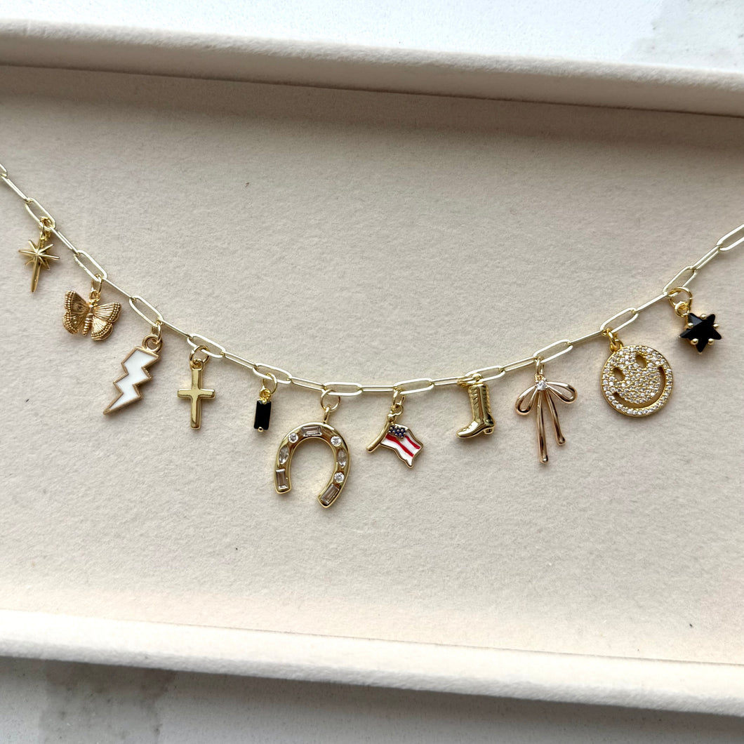 Ready to Ship Charm Necklace
