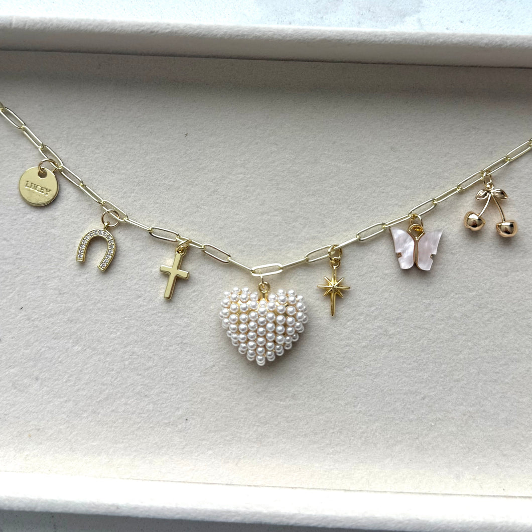 Ready to Ship Charm Necklace
