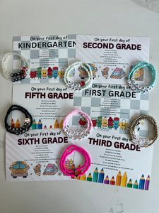 Back To School Bracelet Set