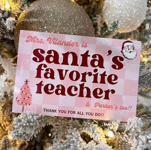 Santa’s Favorite Teacher