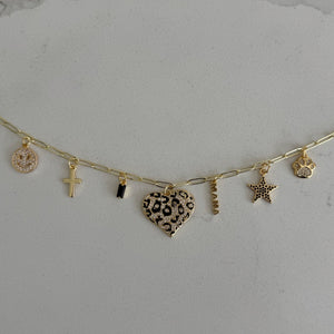 Leopard Charm Necklace