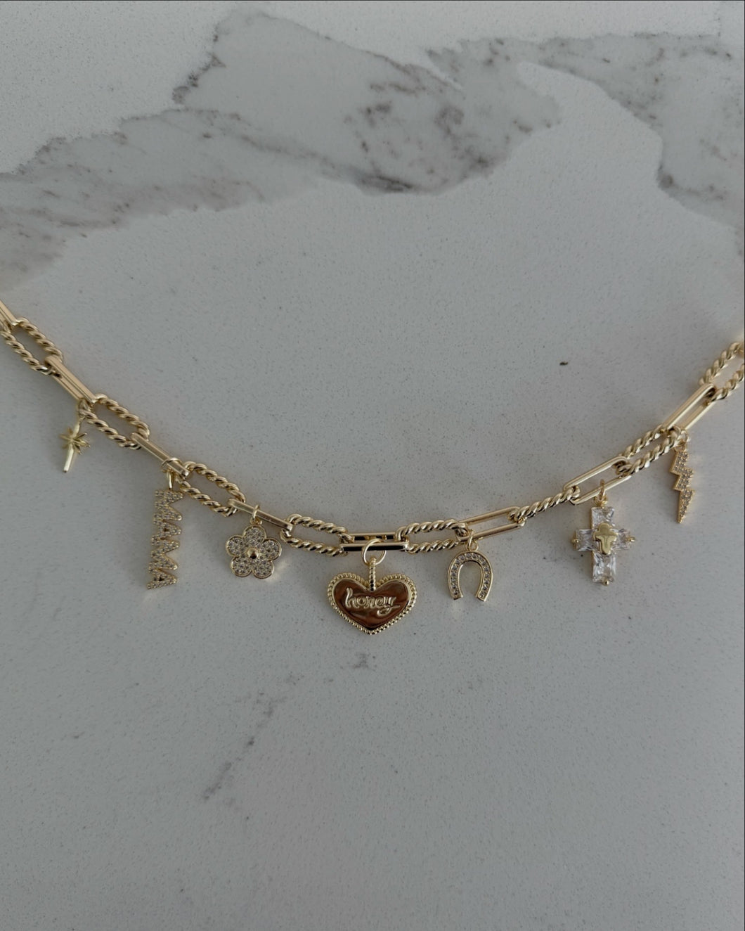 Honey Charm Necklace