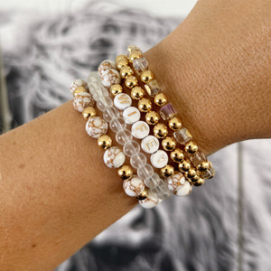 Sparkly Gold Stack