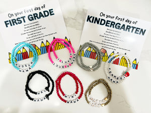 Back To School Bracelet Set
