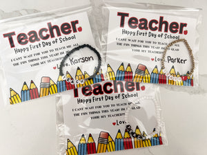 Teacher Back To School Bracelet